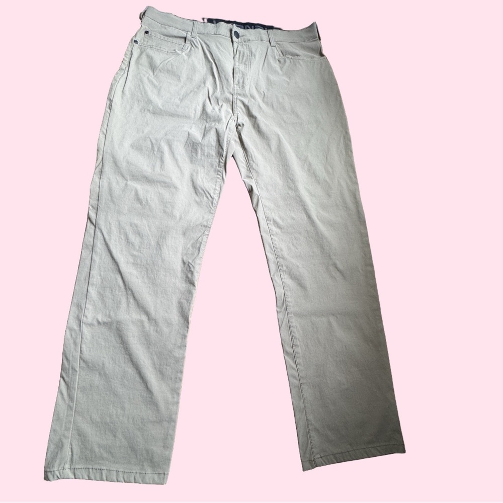 Denali men's golf/travel pants khaki size 36/30
